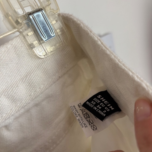 White jeans wide leg - Picture 2 of 2